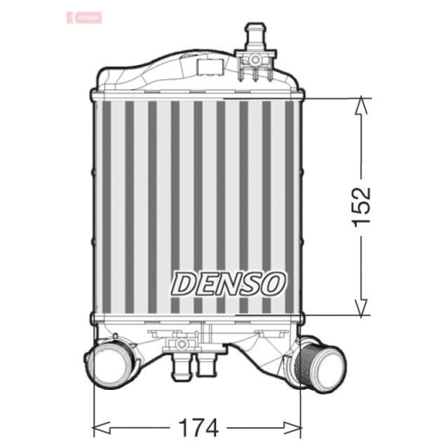 DENSO Ladeluftkühler