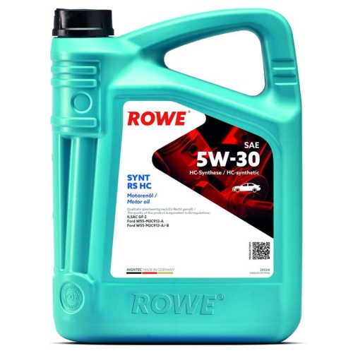 ROWE Motoröl HIGHTEC SYNT RS SAE 5W-30 HC (20024)