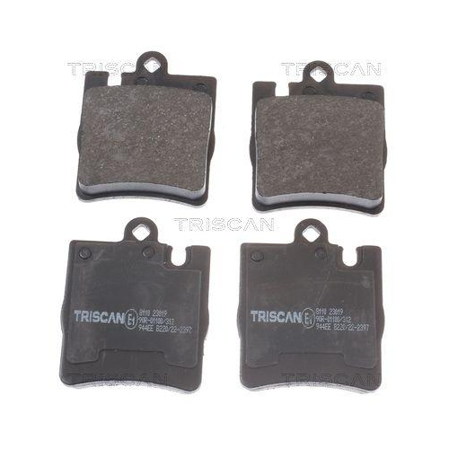 TRISCAN Bremsbelagsatz, Scheibenbremse