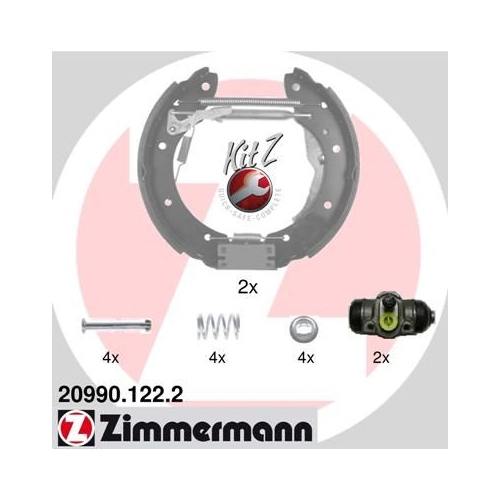 ZIMMERMANN Bremsbackensatz KIT Z