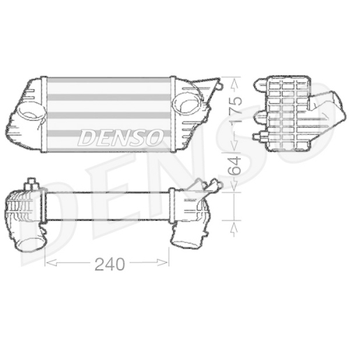 DENSO Ladeluftkühler
