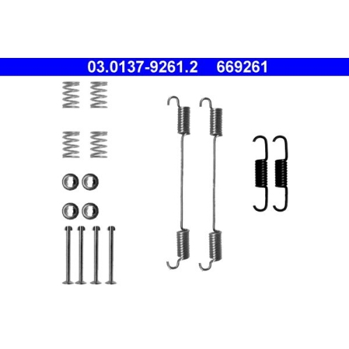 ATE Zubehörsatz, Bremsbacken