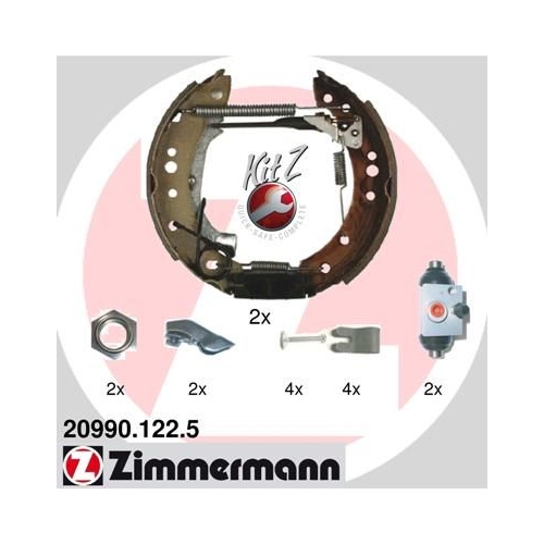 ZIMMERMANN Bremsbackensatz KIT Z