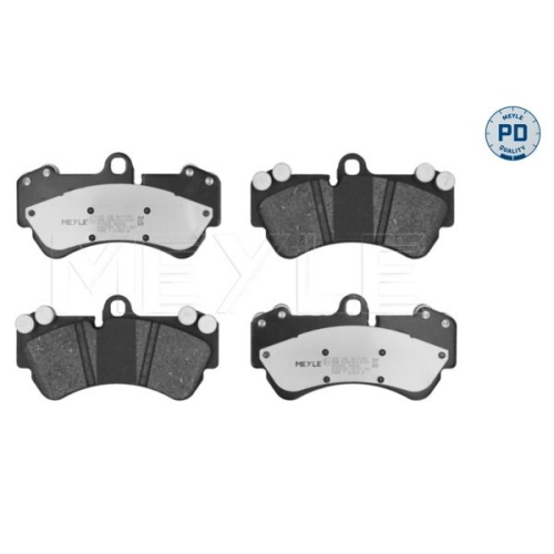 MEYLE Bremsbelagsatz, Scheibenbremse MEYLE-PD: Advanced performance and design.