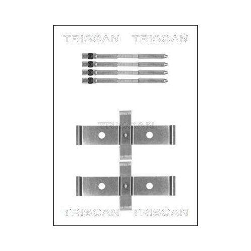 TRISCAN Zubeh&ouml;rsatz, Scheibenbremsbelag