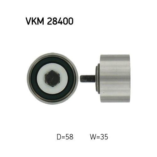 SKF Umlenk-/Führungsrolle, Zahnriemen