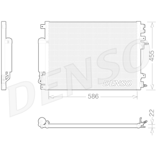 DENSO Kondensator, Klimaanlage