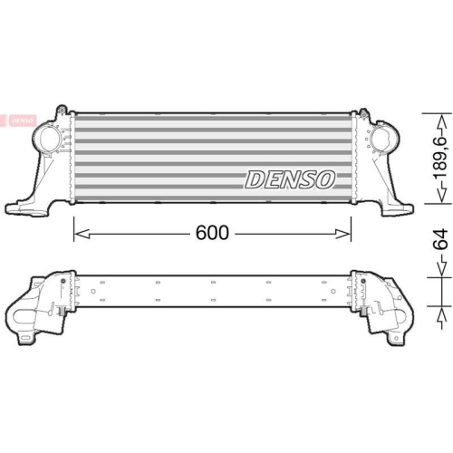 DENSO Ladeluftkühler