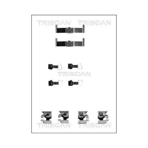 TRISCAN Zubeh&ouml;rsatz, Scheibenbremsbelag