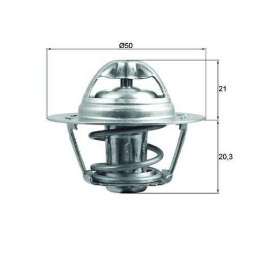 MAHLE Thermostat, Kühlmittel BEHR