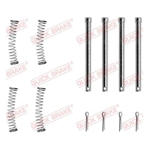 QUICK BRAKE Zubeh&ouml;rsatz, Scheibenbremsbelag