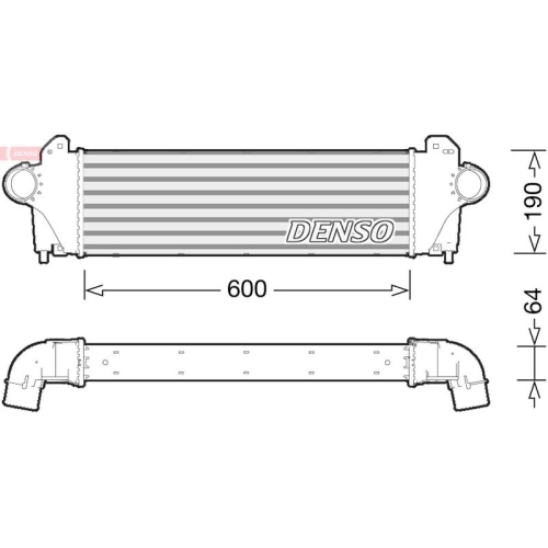 DENSO Ladeluftkühler