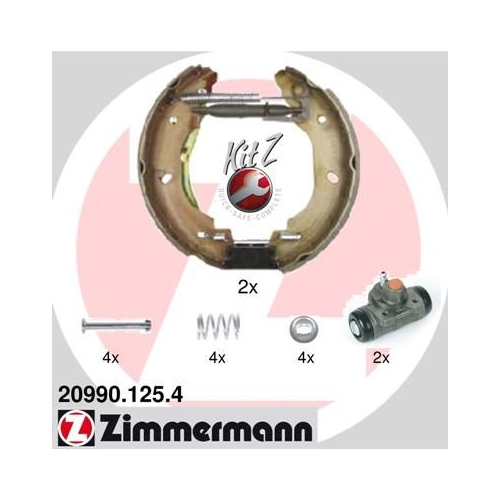 ZIMMERMANN Bremsbackensatz KIT Z