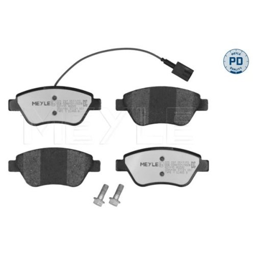 MEYLE Bremsbelagsatz, Scheibenbremse MEYLE-PD: Advanced performance and design.