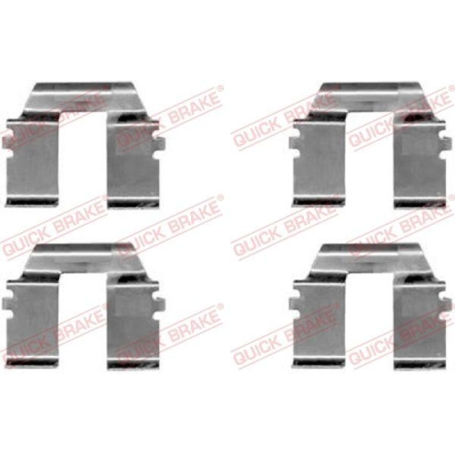 QUICK BRAKE Zubeh&ouml;rsatz, Scheibenbremsbelag