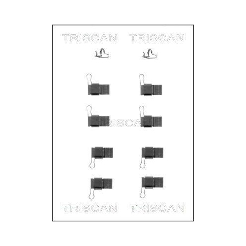 TRISCAN Zubeh&ouml;rsatz, Scheibenbremsbelag