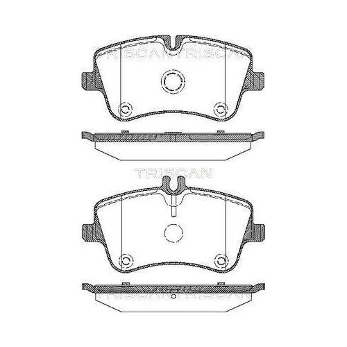 TRISCAN Bremsbelagsatz, Scheibenbremse
