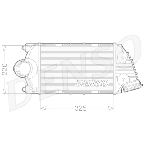 DENSO Ladeluftkühler