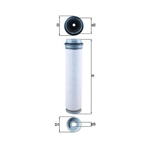 MAHLE Sekund&auml;rluftfilter