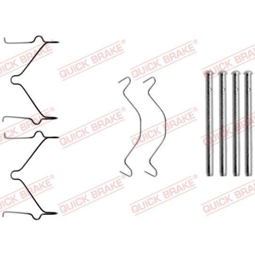 QUICK BRAKE Zubeh&ouml;rsatz, Scheibenbremsbelag