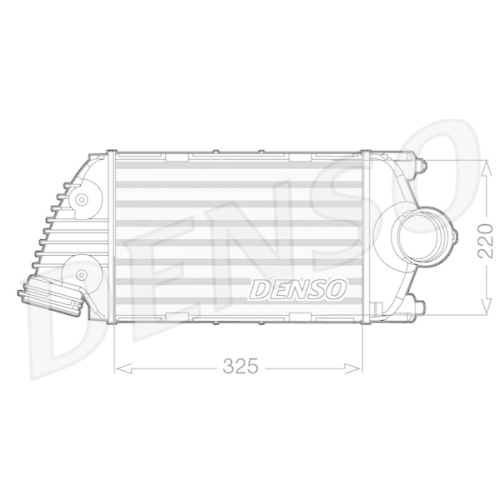 DENSO Ladeluftkühler