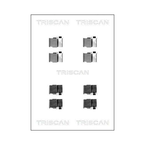 TRISCAN Zubeh&ouml;rsatz, Scheibenbremsbelag