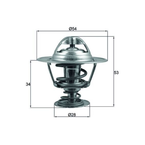 MAHLE Thermostat, Kühlmittel BEHR