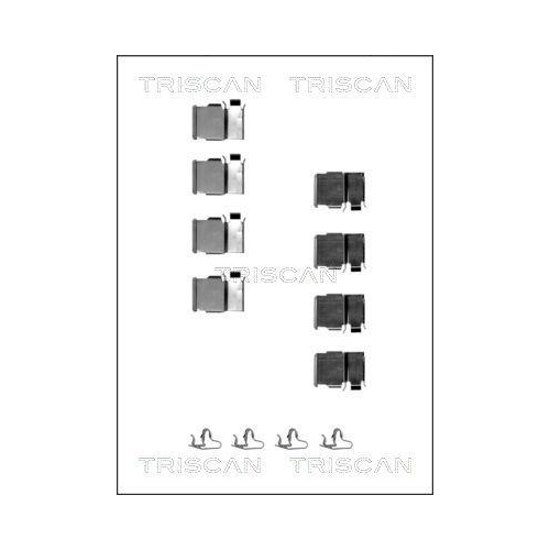 TRISCAN Zubeh&ouml;rsatz, Scheibenbremsbelag