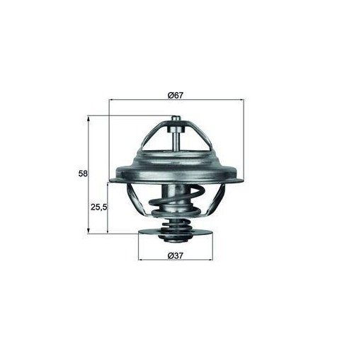 MAHLE Thermostat, K&uuml;hlmittel BEHR