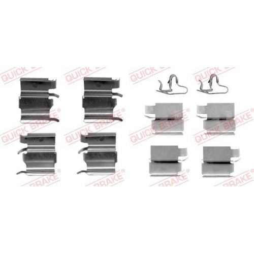 QUICK BRAKE Zubeh&ouml;rsatz, Scheibenbremsbelag