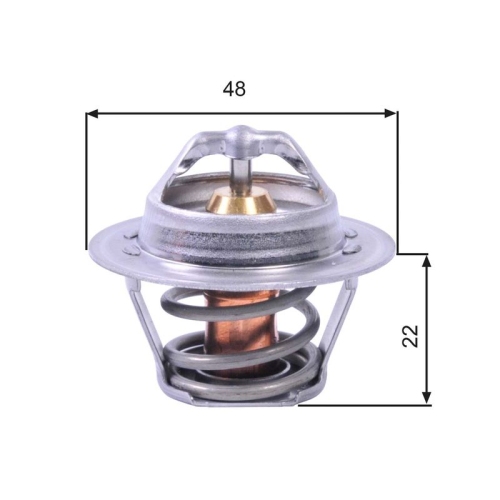 GATES Thermostat, Kühlmittel