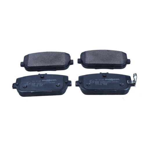 MAXGEAR Bremsbelagsatz, Scheibenbremse