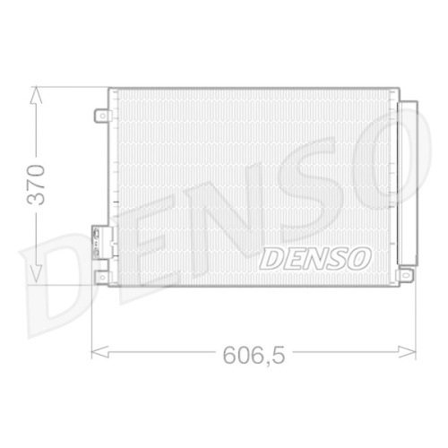 DENSO Kondensator, Klimaanlage