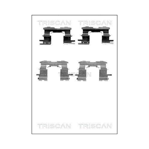 TRISCAN Zubeh&ouml;rsatz, Scheibenbremsbelag