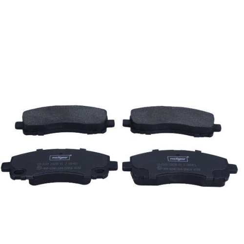 MAXGEAR Bremsbelagsatz, Scheibenbremse