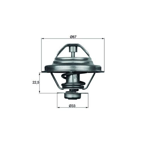 MAHLE Thermostat, Kühlmittel BEHR