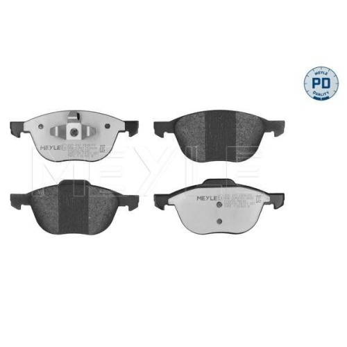 MEYLE Bremsbelagsatz, Scheibenbremse MEYLE-PD: Advanced performance and design.