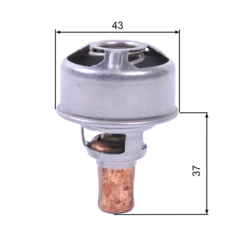 GATES Thermostat, Kühlmittel