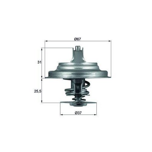 MAHLE Thermostat, Kühlmittel BEHR