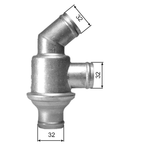 GATES Thermostat, Kühlmittel