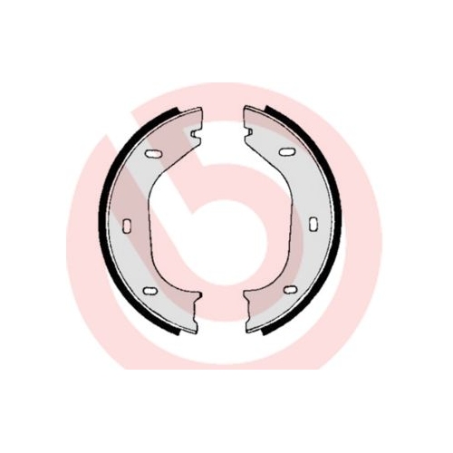 BREMBO Bremsbackensatz, Feststellbremse ESSENTIAL LINE