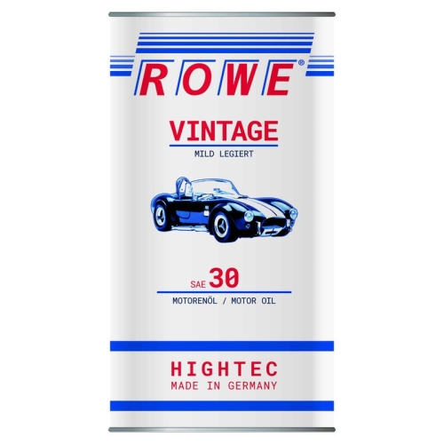 ROWE Motoröl HIGHTEC VINTAGE SAE 30 MILD LEGIERT (20224)