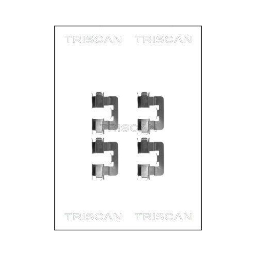 TRISCAN Zubeh&ouml;rsatz, Scheibenbremsbelag