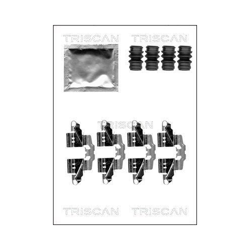 TRISCAN Zubehörsatz, Scheibenbremsbelag