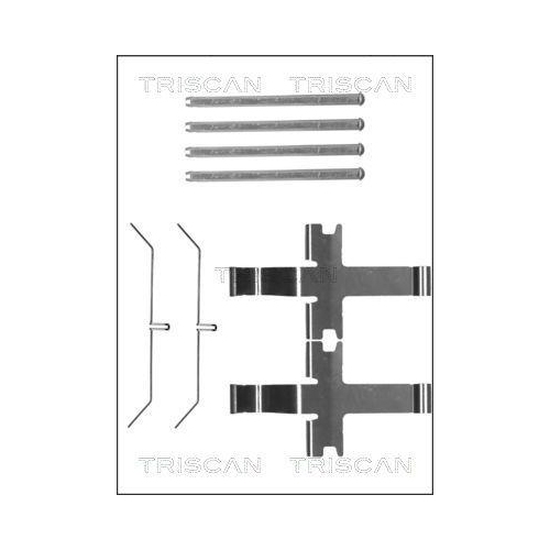 TRISCAN Zubeh&ouml;rsatz, Scheibenbremsbelag