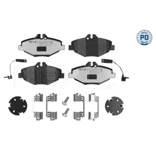 MEYLE Bremsbelagsatz, Scheibenbremse MEYLE-PD: Advanced performance and design.