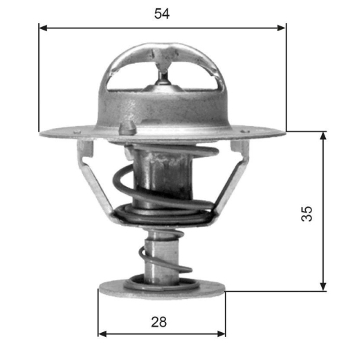 GATES Thermostat, K&uuml;hlmittel