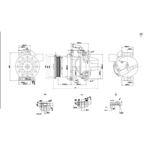 MAXGEAR Kompressor, Klimaanlage