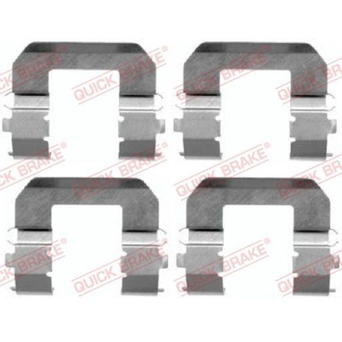 QUICK BRAKE Zubeh&ouml;rsatz, Scheibenbremsbelag