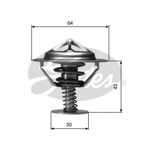 GATES Thermostat, Kühlmittel